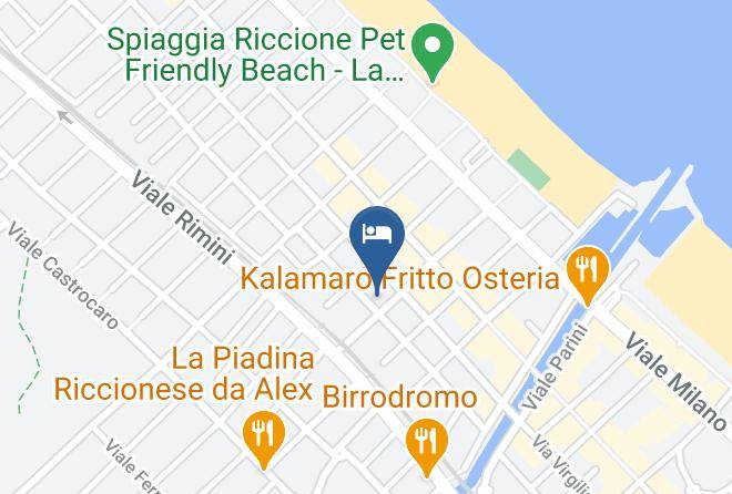 Rimini - Hotel Puccini Maps