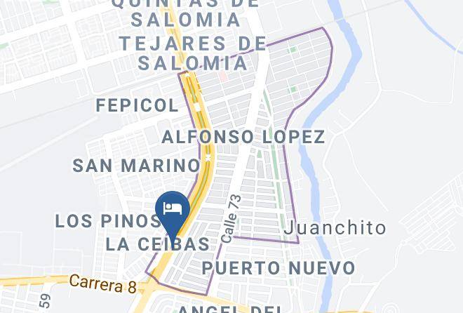 Cali - Hotel Pueblito Cafetero Maps