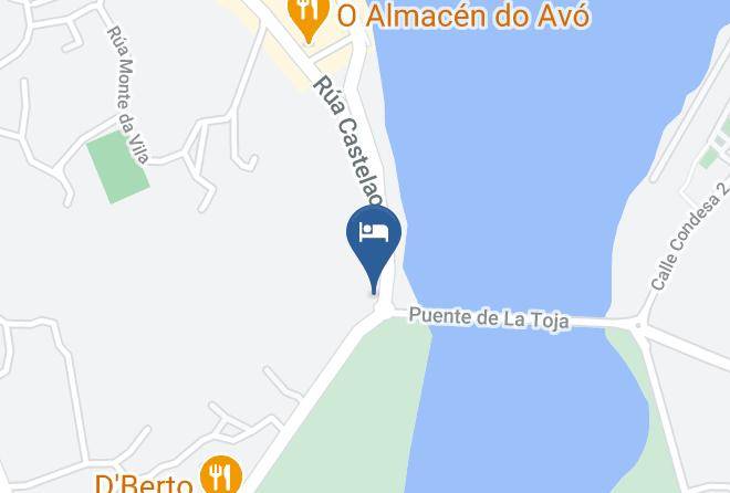 Pontevedra - Hotel Puente De La Toja Maps