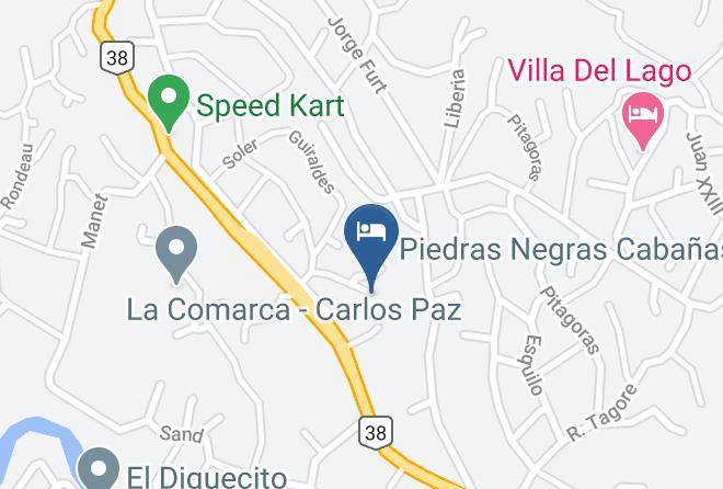 Santa Maria Department - Hotel Puente Negro Cabanas Maps