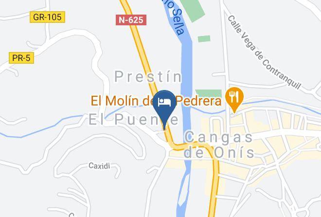 Hotel Puente Romano Hotel En Cangas De Onis Alojamiento Map