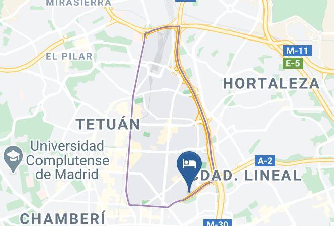 Madrid - Hotel Puerta America Madrid Maps