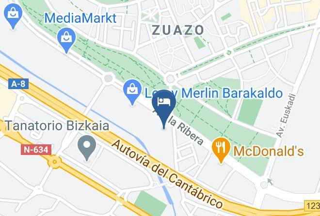 Bizkaia - Hotel Puerta De Bilbao Maps