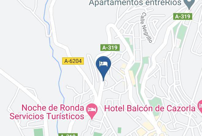 Jaen - Hotel Puerta De Cazorla Maps