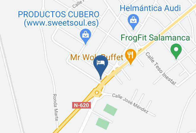 Salamanca - Hotel Restaurante Viccar Maps