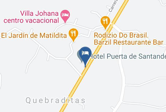 Barbosa - Hotel Puerta De Santander Barbosa Maps