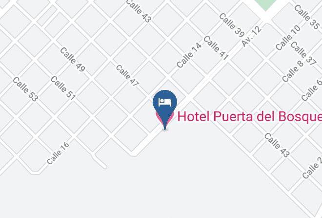 General Alvarado Partido - Hotel Puerta Del Bosque Maps