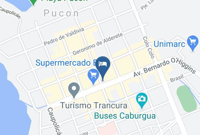 Cautin Province - Hotel Puerta Del Lago Maps