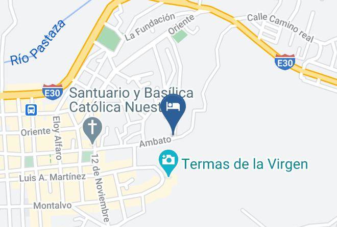 Banos De Agua Santa - Hotel Puerta Del Sol Maps