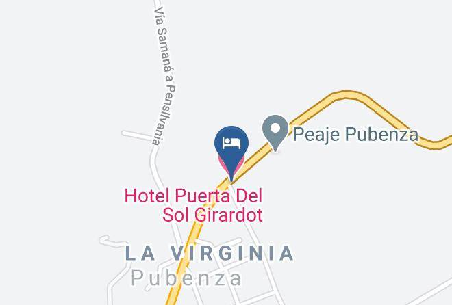 Hotel Puerta Del Sol Girardot Map