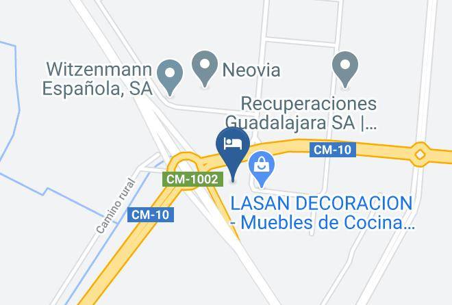 Hotel Puerta Guadalajara Map