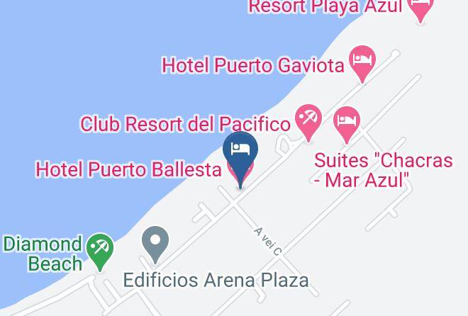Atacames - Hotel Puerto Ballesta Maps