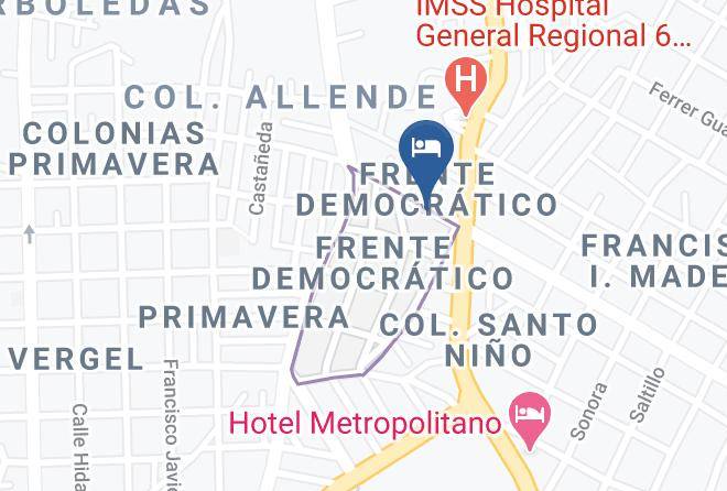 Tampico - Hotel Puerto Bello Maps