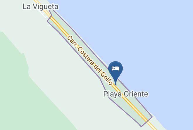 Tecolutla - Hotel Puerto Cangrejo Maps