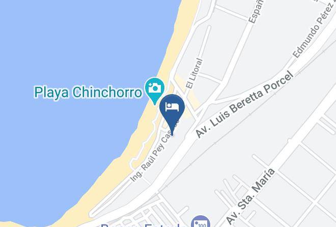 Arica Province - Hotel Puerto Chinchorro Maps