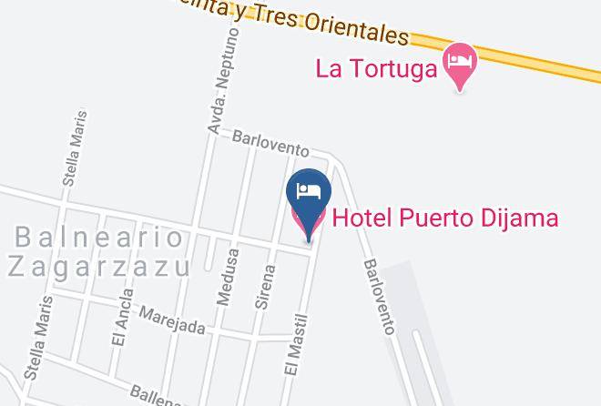 Carmelo - Hotel Puerto Dijama Maps