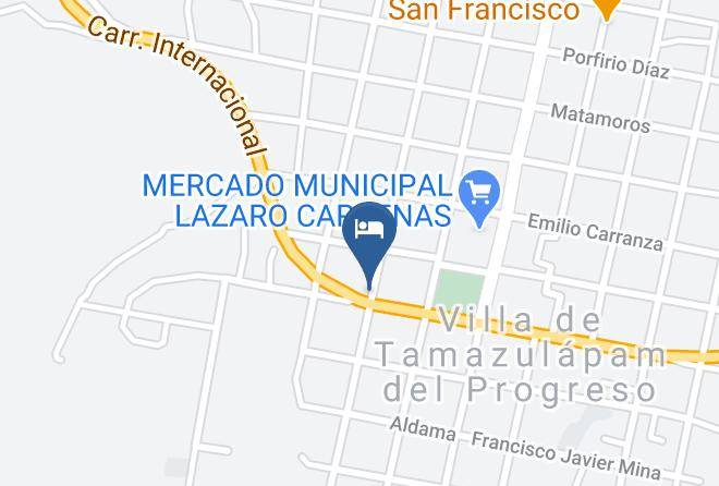 Villa De Tamazulapam Del Progreso - Hotel Puerto Mexico Maps