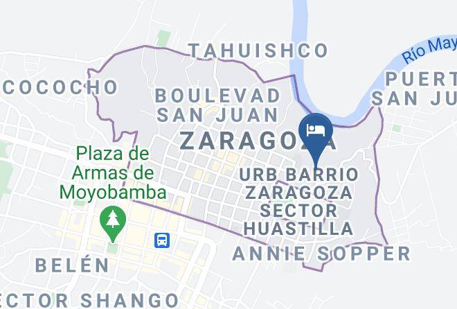 Hotel Puerto Mirador Map