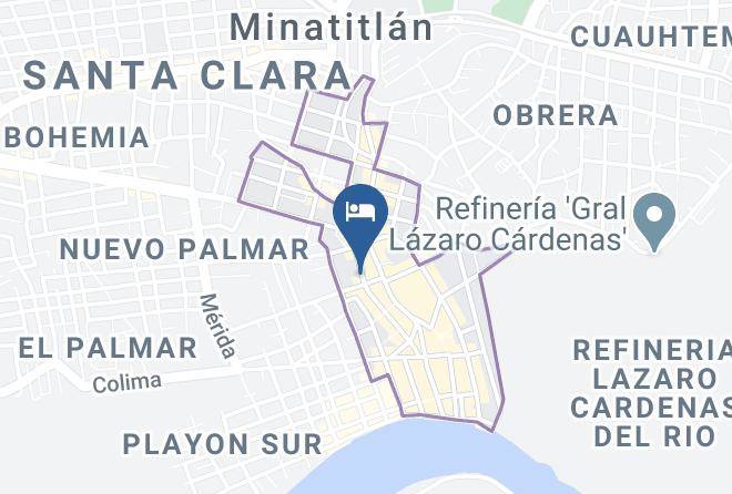 Minatitlan - Hotel Puerto Real Minatitlan Maps