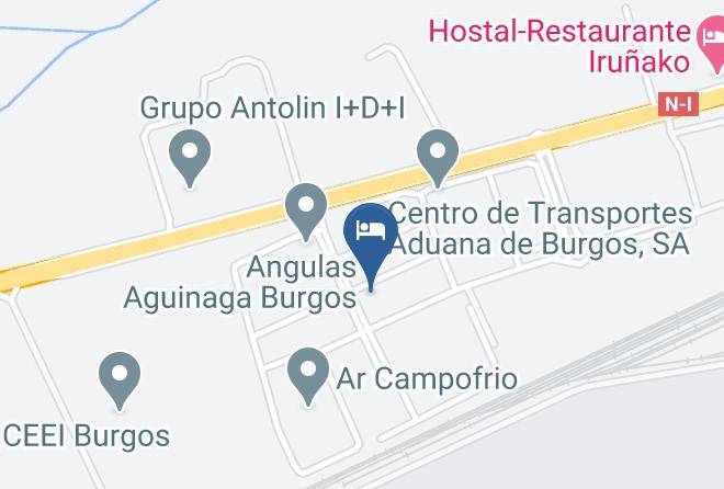 Burgos - Hotel Puerto Seco Maps