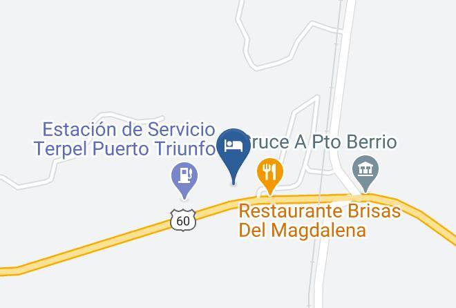 Puerto Triunfo - Hotel Puerto Triunfo Maps