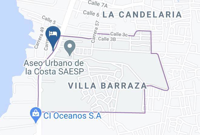 Cartagena De Indias - Hotel Puerto Vigia Maps