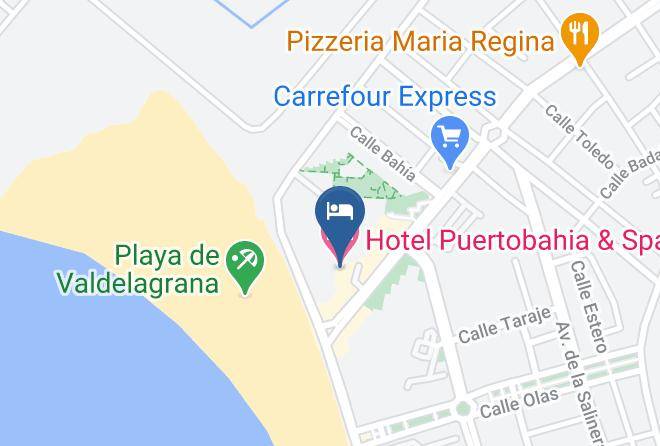 Cadiz - Hotel Puertobahia & Spa Maps