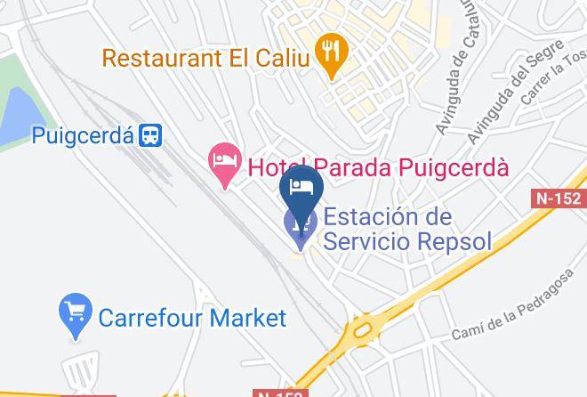 Girona - Hotel Puigcerda Maps
