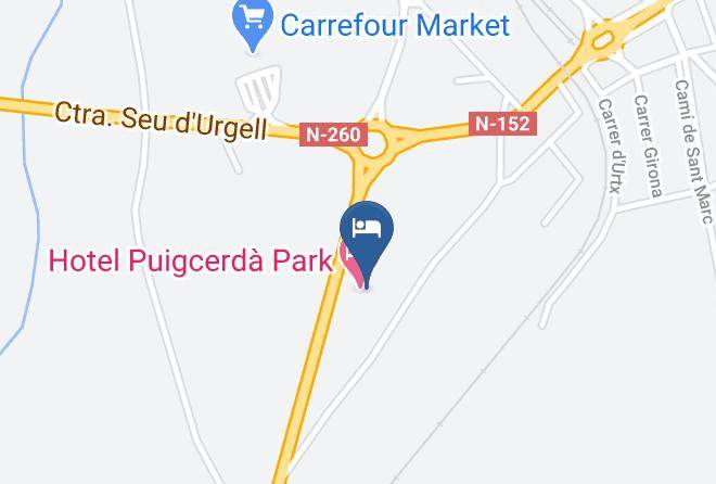Girona - Hotel Puigcerda Park Maps