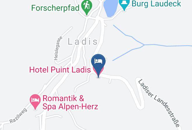 Landeck - Hotel Puint Ladis Maps