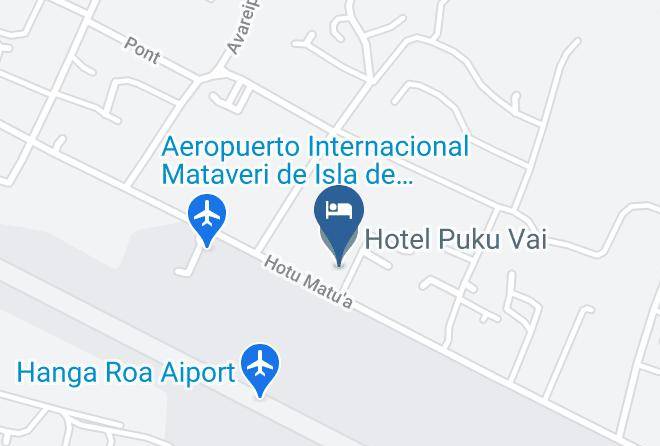 Easter Island - Hotel Puku Vai Maps