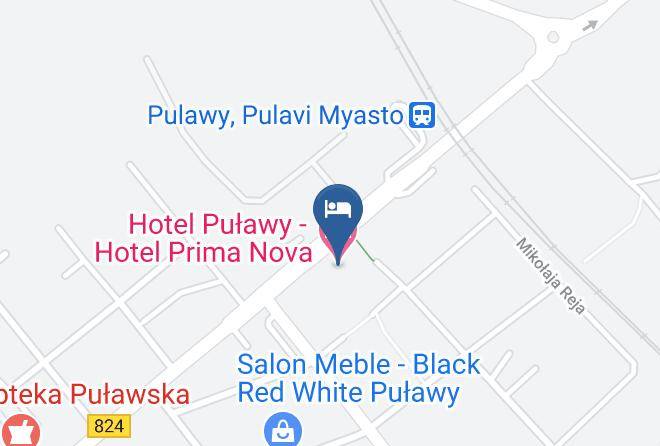 Pulawski - Hotel Pulawy Hotel Prima Nova Maps