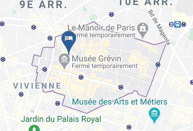 Paris - Hotel Pulitzer Paris Maps