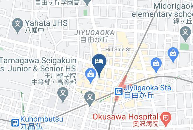 Hotel Pulitzer Jiyugaoka Map