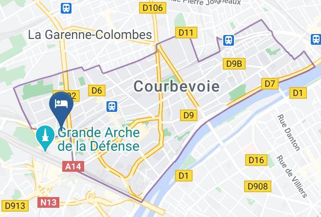 Hauts De Seine - Pullman Paris La Defense Maps