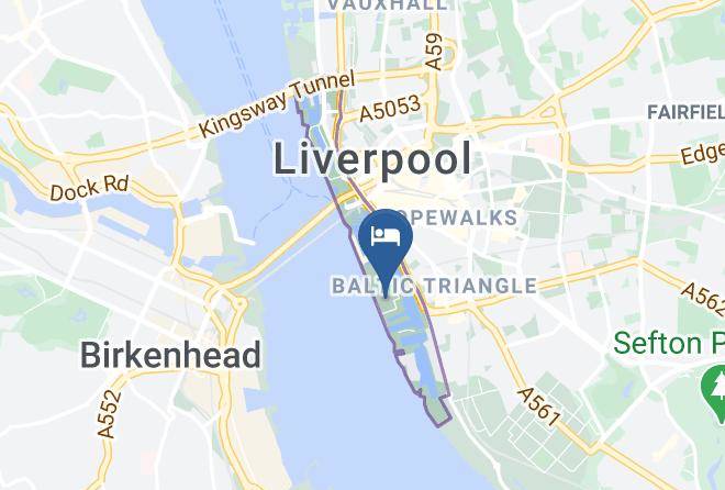 Pullman Liverpool Map