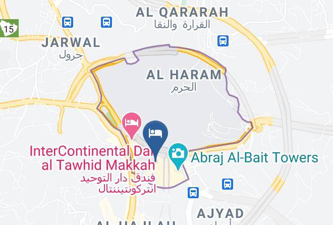 Mecca - Pullman Zamzam Makkah Maps