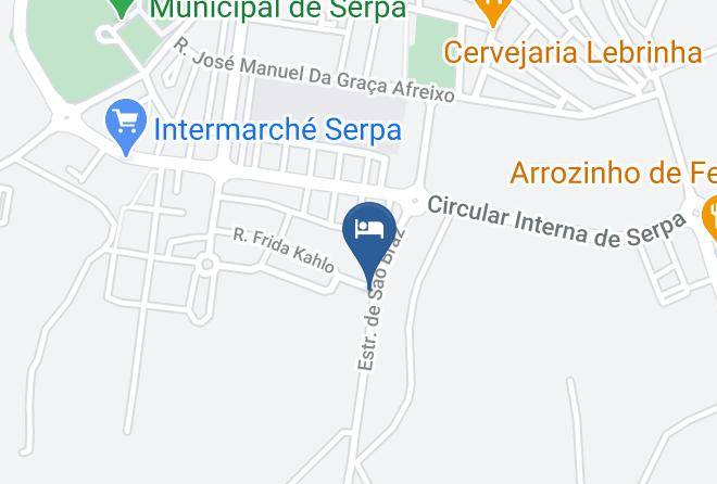 Serpa - Hotel Pulo Do Lobo Maps