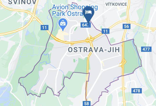 Ostrava - Hotel Puls Maps
