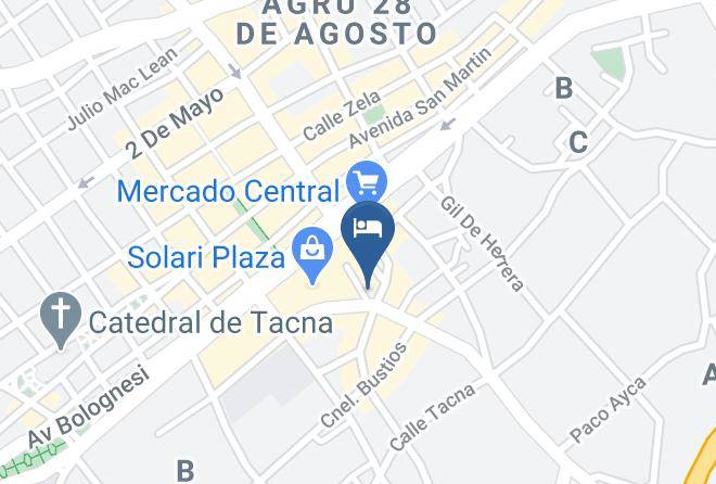 Tacna - Hotel Puma'r Suite Maps