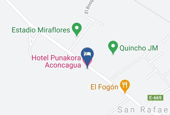 San Felipe De Aconcagua - Hotel Punakora Aconcagua Maps