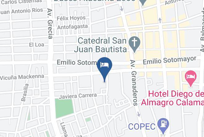 El Loa - Hotel Punakora Maps