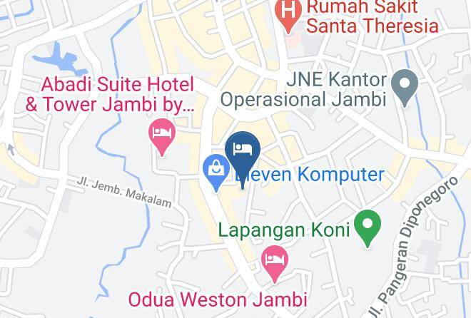 Hotel Pundi Rezeki 3 Map