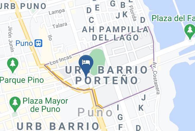 Puno - Hotel Puno Maps
