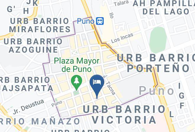 Puno - Hotel Puno Terra Maps