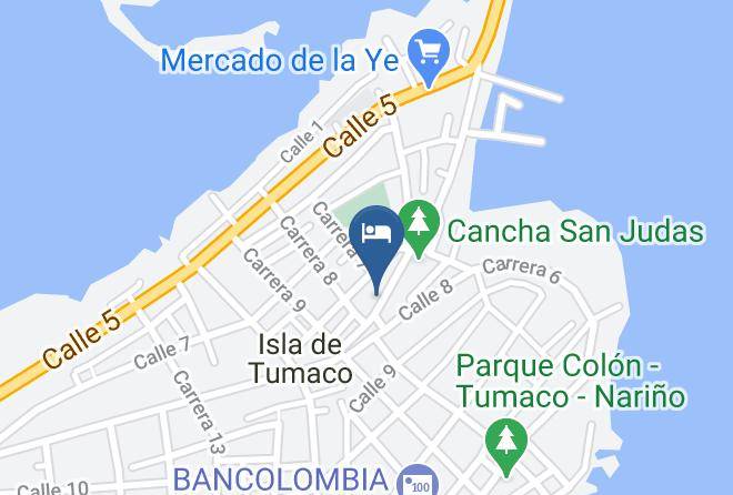 Tumaco - Hotel Punta Arena Tumaco Maps