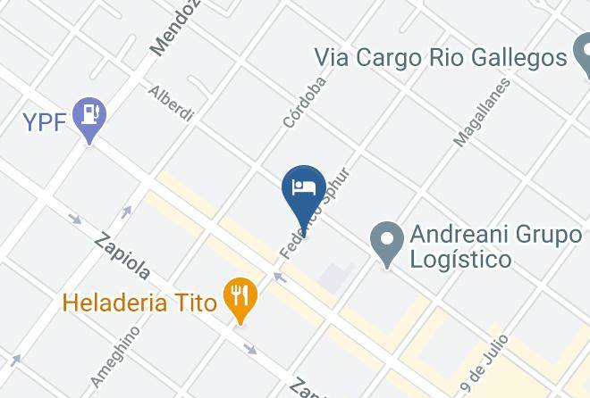 Guer Aike - Hotel Punta Arenas Maps