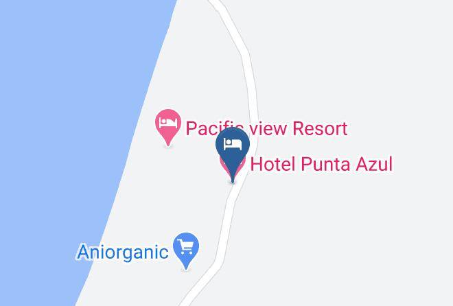 Pedernales - Hotel Punta Azul Maps