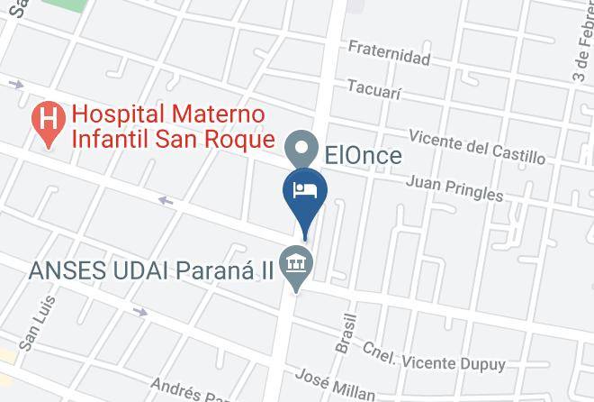 Parana - Hotel Punta Bahia Parana Maps