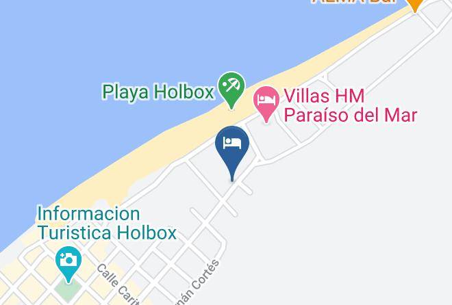 Lazaro Cardenas - Hotel Punta Caliza Maps